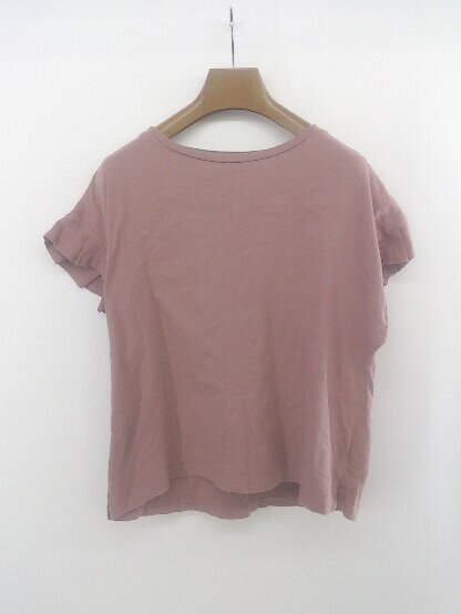 ◇ ITEMS URBAN RESEARCH 半袖 Tシャツ カットソー サイズF ピンクベージュ系 レディース メンズ P 【中古】