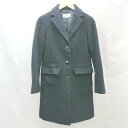◇ GLOBAL WORK グローバルワーク シンプル ロング丈 綺麗め 長袖 コート ジャケット サイズS ネイビー レディース E 【中古】(4)