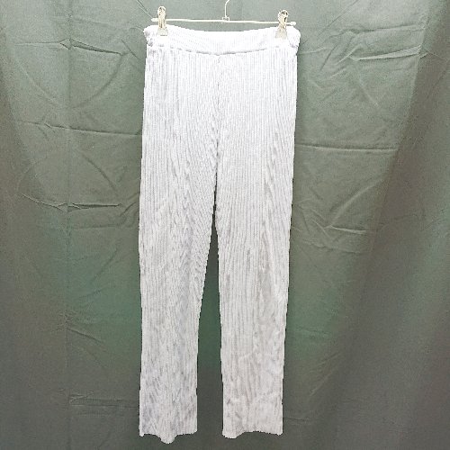 ◇ LOWRYS FARM ローリーズファーム ウエストゴム　ストレッチ　腰ひも調節　パンツ サイズF パープル系..