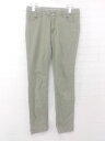 ◇ URBAN RESEARCH アーバンリサーチ シンプル くすみカラー パンツ サイズ36 モスグリーン系 レディース P 【中古】