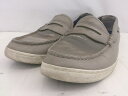 ◇ COLE HAAN コール ハーン フラット カジュアル ローファー シューズ サイズ7 1/2 M グレージュ メンズ E 【中古】