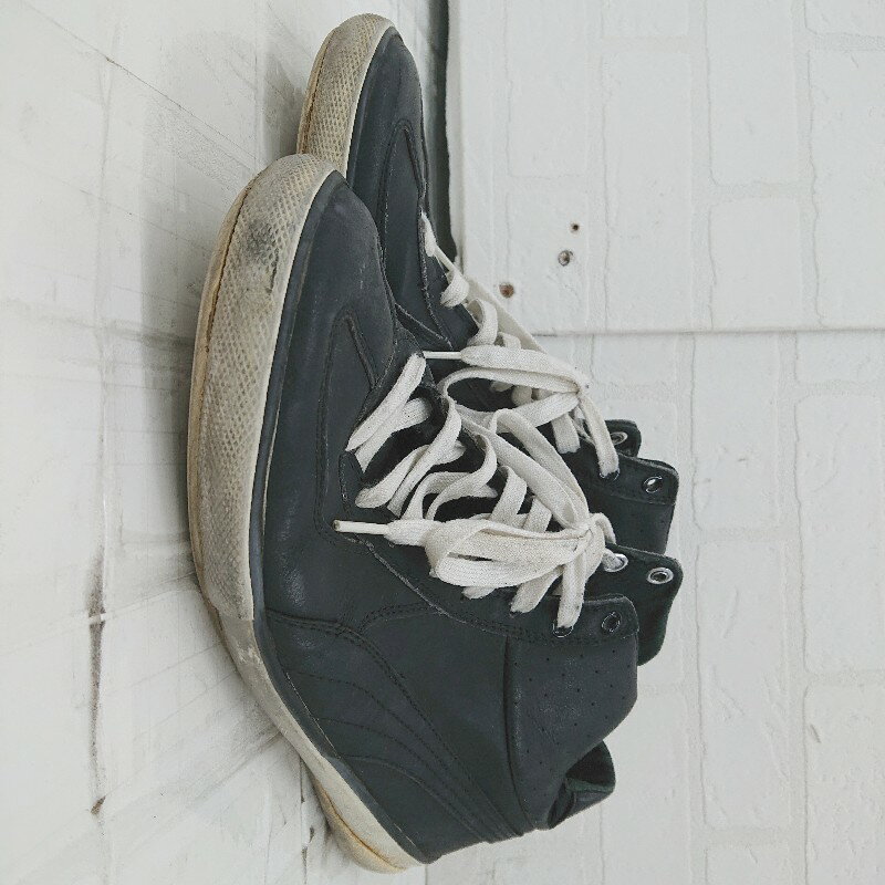 ◇ PUMA プーマ Life style 354793-01 ミドルカット スニーカー シューズ サイズ26cm ブラック メンズ E 【中古】