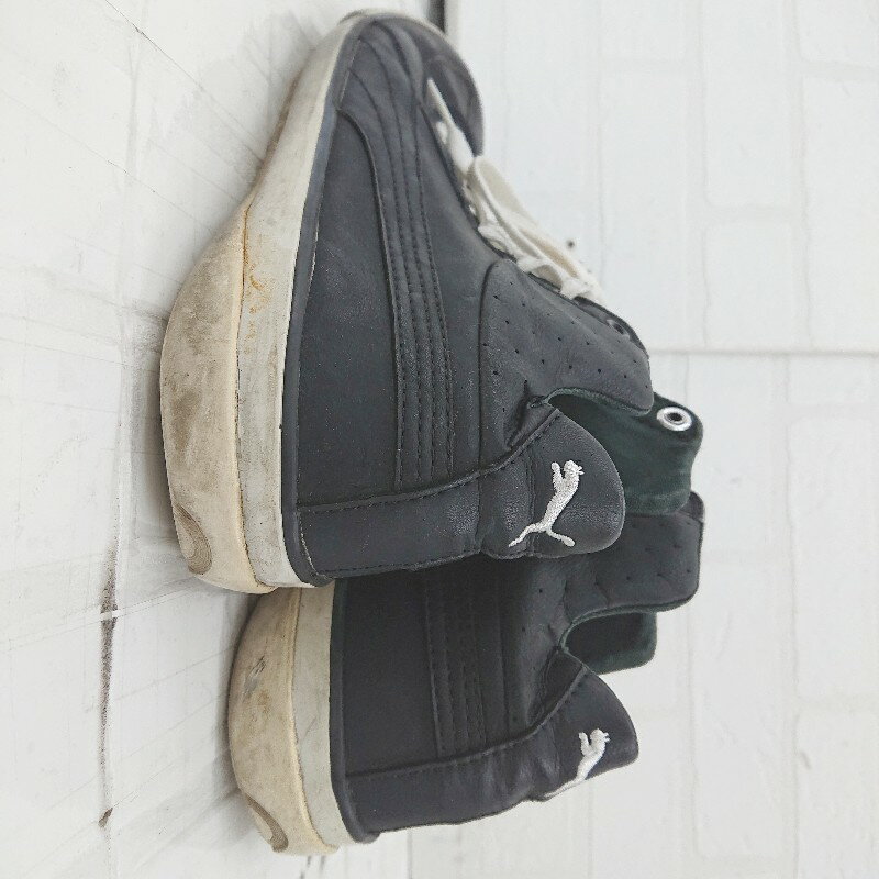 ◇ PUMA プーマ Life style 354793-01 ミドルカット スニーカー シューズ サイズ26cm ブラック メンズ E 【中古】