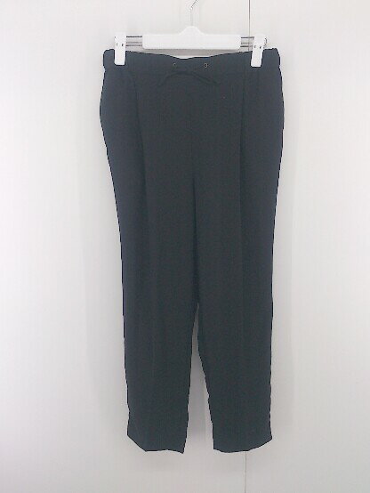 ◇ Simplicite シンプリシテェ センタープレス カジュアル イージーパンツ ブラック レディース E 【中古】