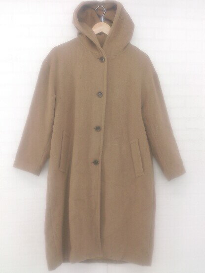 ◇ URBAN RESEARCH アーバンリサーチ フーディ 長袖 コート サイズF キャメル レディース E 【中古】