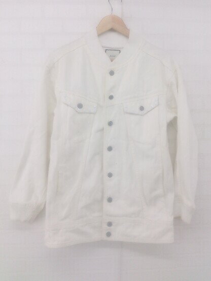 ◇ jouetie ジュエティ スタッズ オーバーサイズ 長袖 ジャケット サイズM オフホワイト レディース E 【中古】