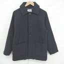 ◇ coen コーエン 7560-605-8116 カバーリングウールカバーオール サイズS ネイビー メンズ E 【中古】(4)
