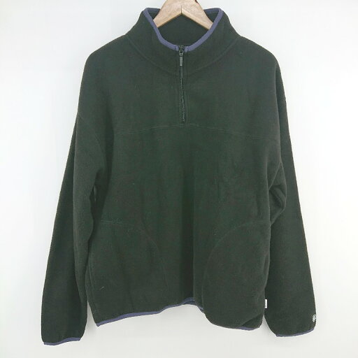 ◇ DISCUS ディスカス フリース ふわふわ ハーフジップ 長袖 トレーナー サイズM ブラック メンズ P 【中古】 ◇ DISCUS ディスカス フリース ふわふわ ハーフジップ 長袖 トレーナー サイズM ブラック メンズ P 【中古】