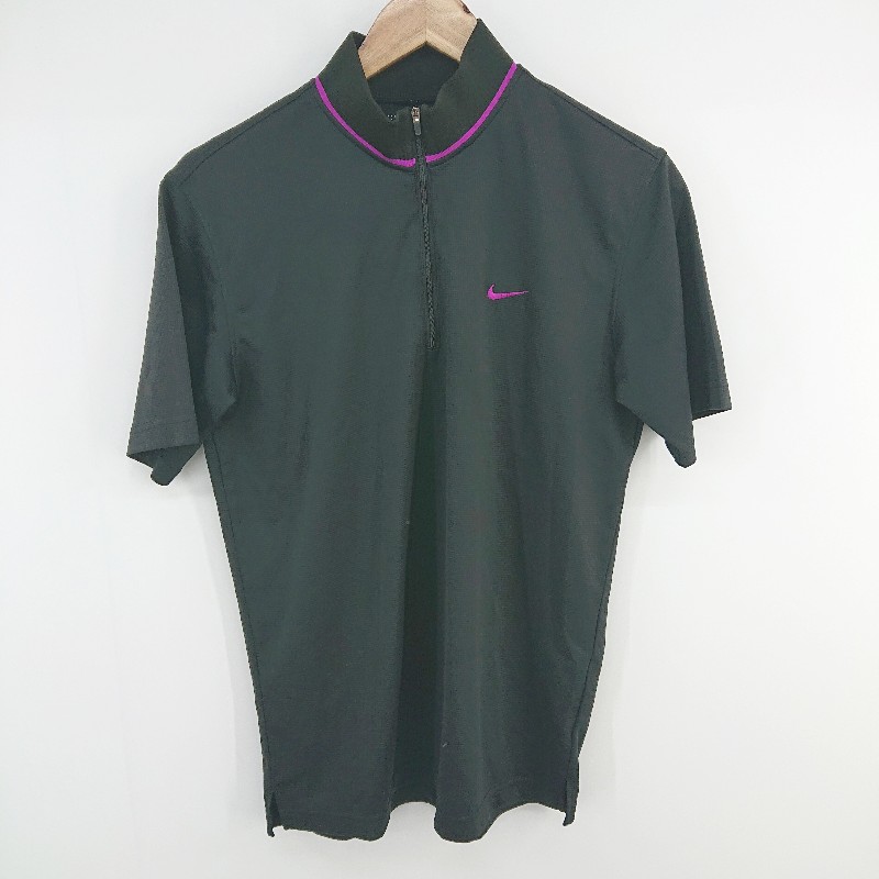 ◇ NIKE GOLF ナイキゴルフ スポーツ ゴルフ 半袖 ゴルフウェア サイズM ブラック メンズ P 【中古】