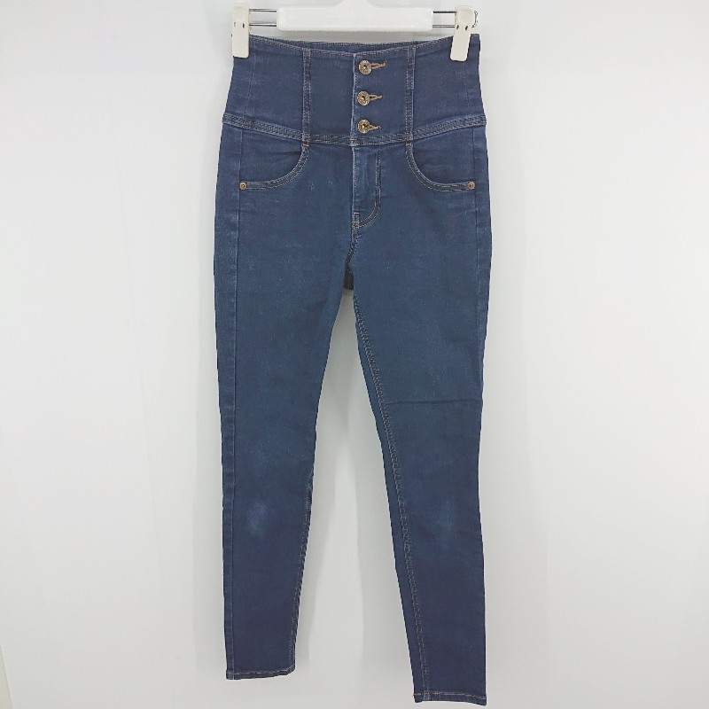 ◇ Heather ヘザー カジュアル スキニー ジーンズ デニム パンツ サイズS ブルー系 レディース P 【中古】