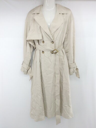 ◇ ◎ PAGEBOY ページボーイ ALICIA ウエストベルト付き 長袖 トレンチ コート サイズS ベージュ系 レディース P 【中古】 ◇ ◎ PAGEBOY ページボーイ ALICIA ウエストベルト付き 長袖 トレンチ コート サイズS ベージュ系 レディース P 【中古】
