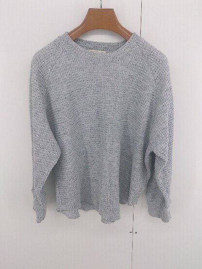 ◇ titicaca チチカカ カジュアル 刺繍 ワッフル 長袖 カットソー サイズF グレー系 レディース E 【中古】(4)