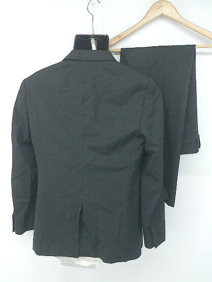 ◇ LES MUES レミュー 背抜き シングル パンツ スーツ 上下 サイズY5 ブラック メンズ P 【中古】