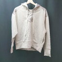 ◇ URBAN RESEARCH ROSSO プルオーバー フードあり フェミニン 長袖 パーカー 表記なし ベージュ レディース E 【中古】