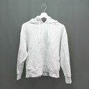 ◇ URBAN RESEARCH ROSSO ロッソ カジュアル シンプル フーディー 長袖 パーカー サイズfree グレー レディース E 【中古】
