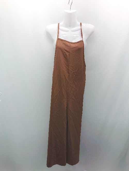 ◇ BROWNTHEATREPRODUCTS ブラウンシアタープロダクツ 無地 大人 オールインワン 表記なし ブラウン レディース E 【中古】