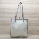 ◇ OLIVE des OLIVE 総柄 レトロ レザーハンドル トートバッグ ベージュ レディース E 【中古】