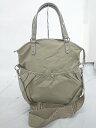 ◇ agnes b. アニエスベー 2WAY ハンド バッグ ベージュ レディース P 【中古】