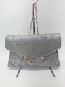 ◇ ◎ RUIRUE BOUTIQUE ルイルエブティック オシャレ 2WAY ショルダー クラッチ バッグ グレー系 レディース P 【中古】(4)