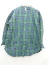 ◇ Traditional Weatherwear カジュアル チェック 長袖 シャツ サイズS ネイビー グリーン系 メンズ P 【中古】(4)