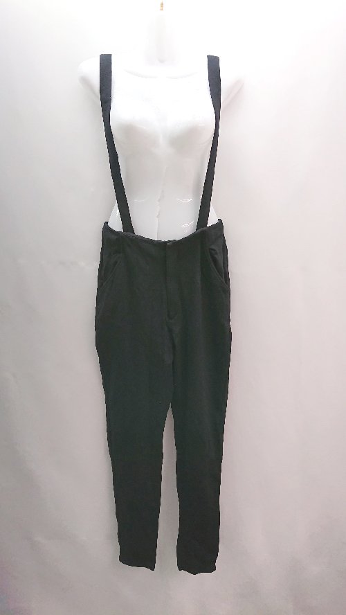 ◇ MOUSSY マウジー ストレッチ シンプル オシャレ カジュアル ノースリーブ サロペット サイズ1 ブラック レディース E 【中古】