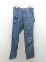 ◇ BEAUTY&YOUTH UNITED ARROWS ステッチデザイン ジッパーフライ デニムパンツ サイズmedium ネイビー レディース E 【中古】