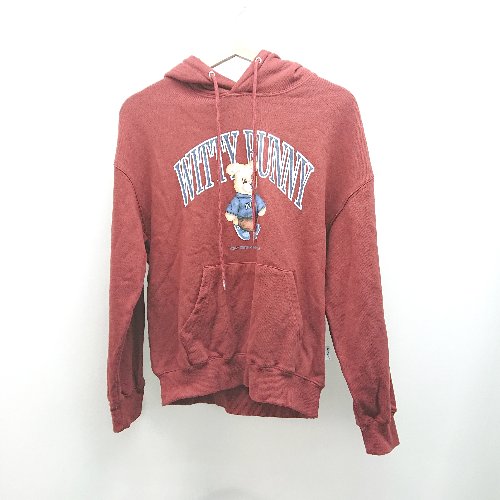 ◇ KIRSH キルシー プルオーバー フーディ フロントプリント 長袖 パーカー サイズ1 レッド レディース E 【中古】 ◇ KIRSH キルシー プルオーバー フーディ フロントプリント 長袖 パーカー サイズ1 レッド レディース E 【中古】