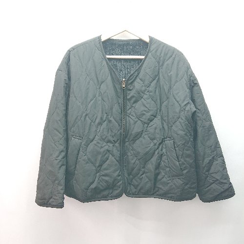 ◇ mystic ミスティック 裏起毛 ジップアップ キルティング 中綿 長袖 ジャケット サイズF ブラック レディース E 【中古】 ◇ mystic ミスティック 裏起毛 ジップアップ キルティング 中綿 長袖 ジャケット サイズF ブラック レディース E 【中古】