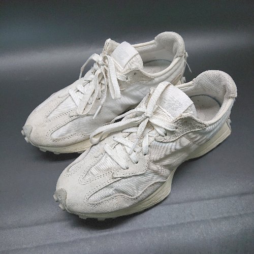 ◇ newbalance ニューバランス ローカット スポーティー アウトドア スニーカー サイズ24.5 ホワイト レディース E 【中古】