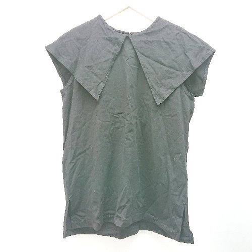 ◇ relume レリューム 無地 デザインオシャレ 大人 カットソー 表記なし ブラック レディース E 【中古】 ◇ relume レリューム 無地 デザインオシャレ 大人 カットソー 表記なし ブラック レディース E 【中古】
