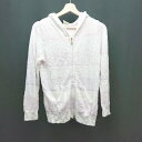 ◇ gelato pique フーディー ジップアップ パステルカラー 長袖 ルームウエア(パーカー) サイズF ピンク レディース E 【中古】