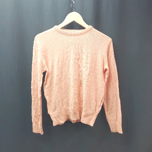 ◇ DO!FAMILY COMPANY LIMITED アンゴラ混合生地 ふわふわ シンプル 長袖 ニット サイズM オレンジ レディース E 【中古】 ◇ DO!FAMILY COMPANY LIMITED アンゴラ混合生地 ふわふわ シンプル 長袖 ニット サイズM オレンジ レディース E 【中古】