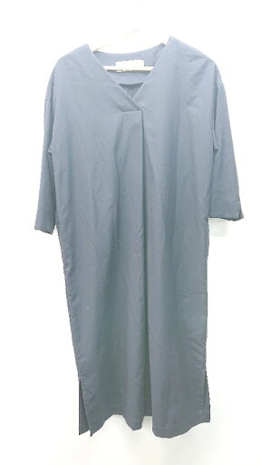 ◇ BEAMS LIGHTS ビームス ライツ きれい系 袖スリット 長袖 ひざ丈 ワンピース サイズ38 ブラック レディース E 【中古】 ◇ BEAMS LIGHTS ビームス ライツ きれい系 袖スリット 長袖 ひざ丈 ワンピース サイズ38 ブラック レディース E 【中古】