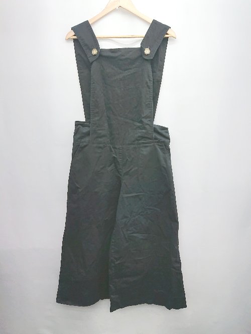 ◇ Ray BEAMS レイ ビームス カジュアル フレアパンツ オーバーオール ブラック レディース P 【中古】