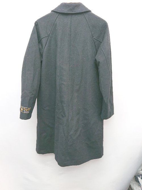 ◇ INHERIT ×TASMNIA WOOL ウール混 ステンカラー 通勤 長袖 コート サイズS ブラック メンズ P 【中古】