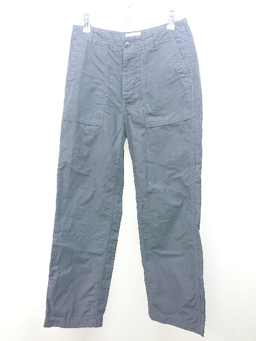 ◇ UNITED ARROWS 無地 ストレート シンプル パンツ サイズ38 ネイビー メンズ E 【中古】