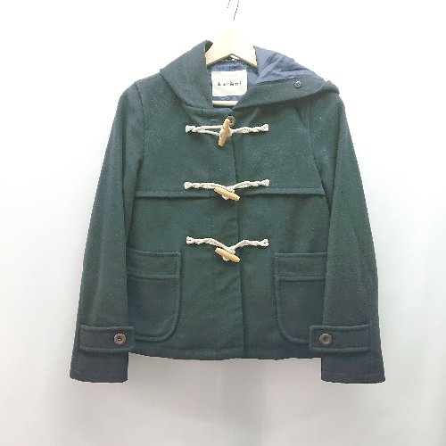 ◇ banner barrett ダッフル トグル ジャケット フード 羽織もの 冬向け 長袖 コート サイズ36 ネイビー レディース E 【中古】 ◇ banner barrett ダッフル トグル ジャケット フード 羽織もの 冬向け 長袖 コート サイズ36 ネイビー レディース E 【中古】