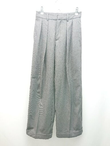 ◇ GU ジーユー 無地 シンプル フロントファスナー スラックスパンツ サイズS グレー レディース E 【中古】 ◇ GU ジーユー 無地 シンプル フロントファスナー スラックスパンツ サイズS グレー レディース E 【中古】