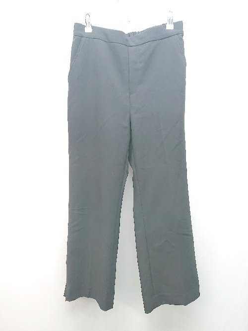 ◇ ROPE PICNIC ロペピクニック 無地 バックウエストゴム パンツ サイズ40 ブラック レディース E 【中古】