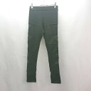 ◇ EMODA エモダ ウエストゴム メッシュ素材 ストレッチ フィット タイツ サイズS ブラック レディース E 【中古】