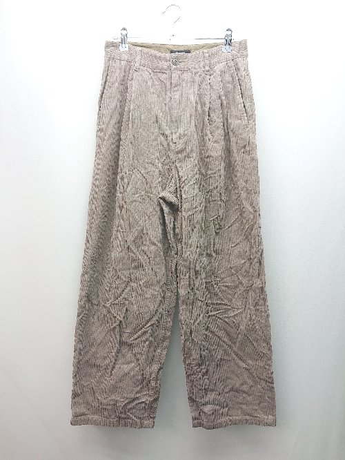 ◇ JOURNAL STANDARD コーデュロイ カジュアル秋冬 シンプル テーパードパンツ サイズ40 グレージュ メンズ E 【中古】