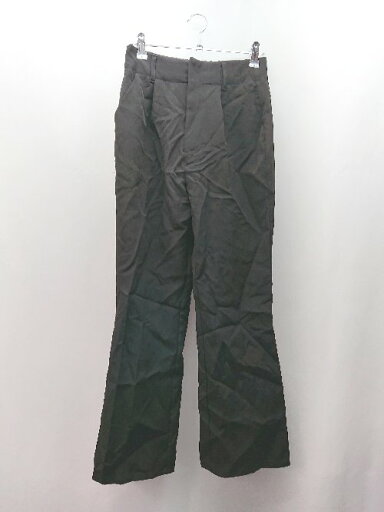 ◇ Tip Top ウエストゴム ワンタック オフィスカジュアル スラックス サイズS ブラック レディース E 【中古】 ◇ Tip Top ウエストゴム ワンタック オフィスカジュアル スラックス サイズS ブラック レディース E 【中古】