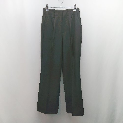 ◇ CLASSICALELF ワンタック センタープレス ウエストゴム スラックス サイズM ブラック レディース E 【中古】