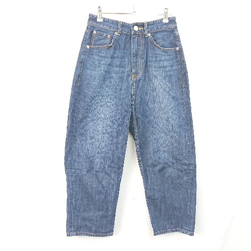 ◇ Cabetty カジュアル シンプル ウォッシュ加工 着回し デニムパンツ サイズM ブルー メンズ E 【中古】