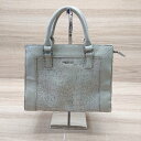 ◇ EMODA エモダ 綺麗め 大人な雰囲気 ブランドロゴ 収納 ハンドバッグ ベージュ レディース E 【中古】
