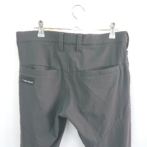◇ TIGORA ティゴラ スポーティー ストレッチ素材 アウトドア パンツ サイズ82cm ブラック メンズ E 【中古】