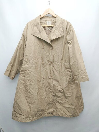 ◇ ◎ SM2 サマンサ モスモス シンプル 無地 ゆったり 長袖 コート サイズF ベージュ レディース P 【中古】 ◇ ◎ SM2 サマンサ モスモス シンプル 無地 ゆったり 長袖 コート サイズF ベージュ レディース P 【中古】