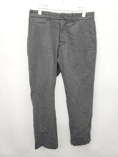 ◇ BEAMS HEART ビームスハート ウール混 無地 シンプル パンツ サイズL グレー系 メンズ P 【中古】 ◇ BEAMS HEART ビームスハート ウール混 無地 シンプル パンツ サイズL グレー系 メンズ P 【中古】