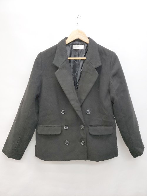 ◇ select MOCA セレクト モカ フォーマル 厚手 秋冬 長袖 ジャケット サイズM ブラック レディース P 【中古】