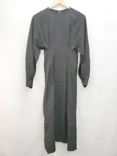 ◇ STYLEMIXER スタイルミキサー バックジップ ボリュームスリーブ 長袖 ロング ワンピース サイズS ブラック レディース P 【中古】 ◇ STYLEMIXER スタイルミキサー バックジップ ボリュームスリーブ 長袖 ロング ワンピース サイズS ブラック レディース P 【中古】